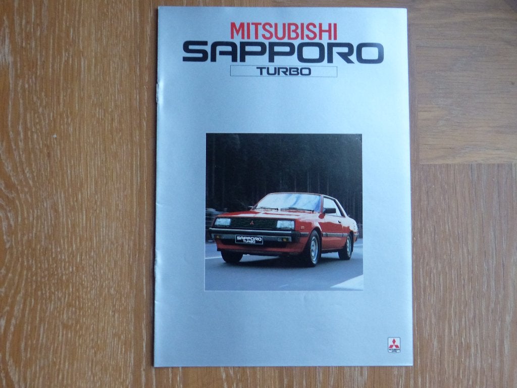 Mitsubishi Sapporo Turbo brochure 1982  NL, Verzenden, Zo goed als nieuw, Mitsubishi