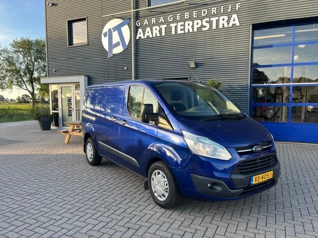 Ford Transit Custom Gbdc 2.2 Tdci 125PK 270 L1h1 2015, Auto's, Bestelauto's, Voorwielaandrijving, Euro 5, Zwart, 4 cilinders