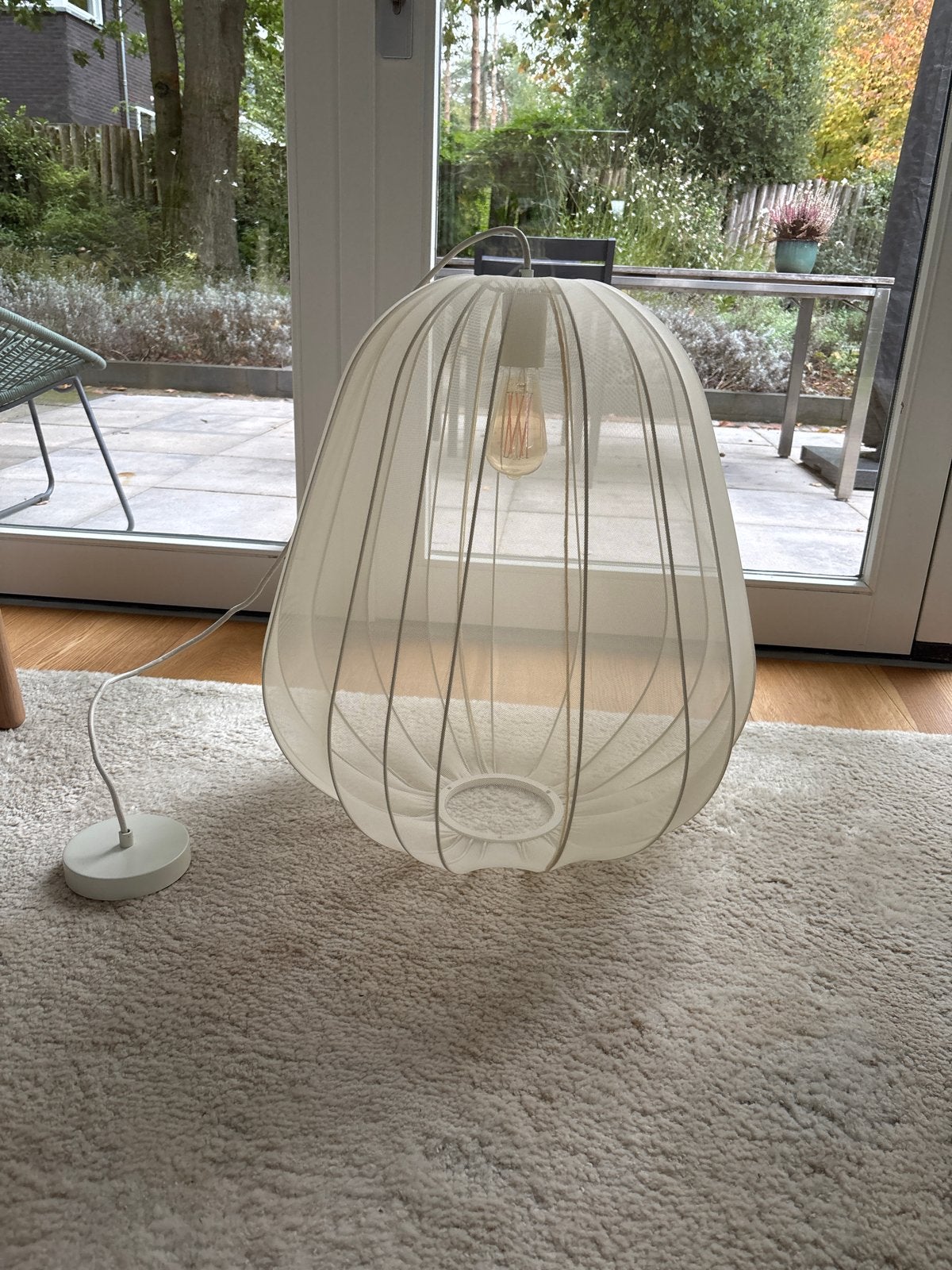 Bolia hanglamp- Stijlvolle Design Lamp, Ophalen, Zo goed als nieuw, Textiel, E27 (groot)