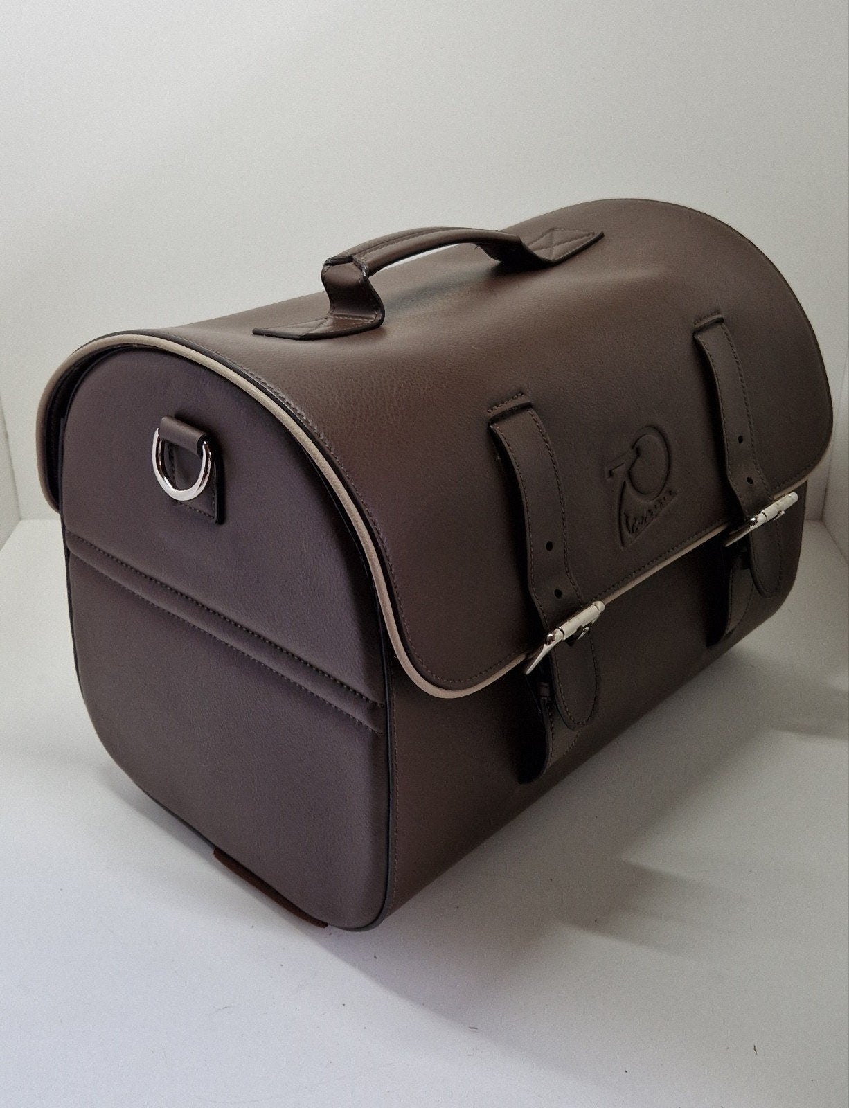 VESPA PIAGGIO ECHT LEREN TAS ltd. edition 70th nog als Nieuw, Ophalen of Verzenden, Zo goed als nieuw, Leer