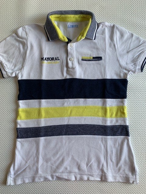 Poloshirt van Mayoral maatje 128 zgan (Y402), Kinderen en Baby's, Kinderkleding | Maat 128, Mayoral, Ophalen of Verzenden, Zo goed als nieuw