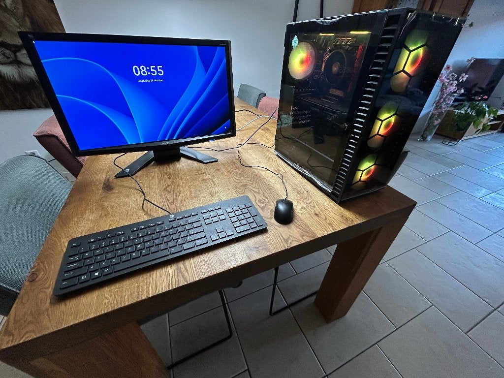 Game PC | Ryzen 5 2600 | 16GB | GTX 1070 | 256GB M.2 | 1TB |, Ophalen, AMD Ryzen 5, Gaming, HDD