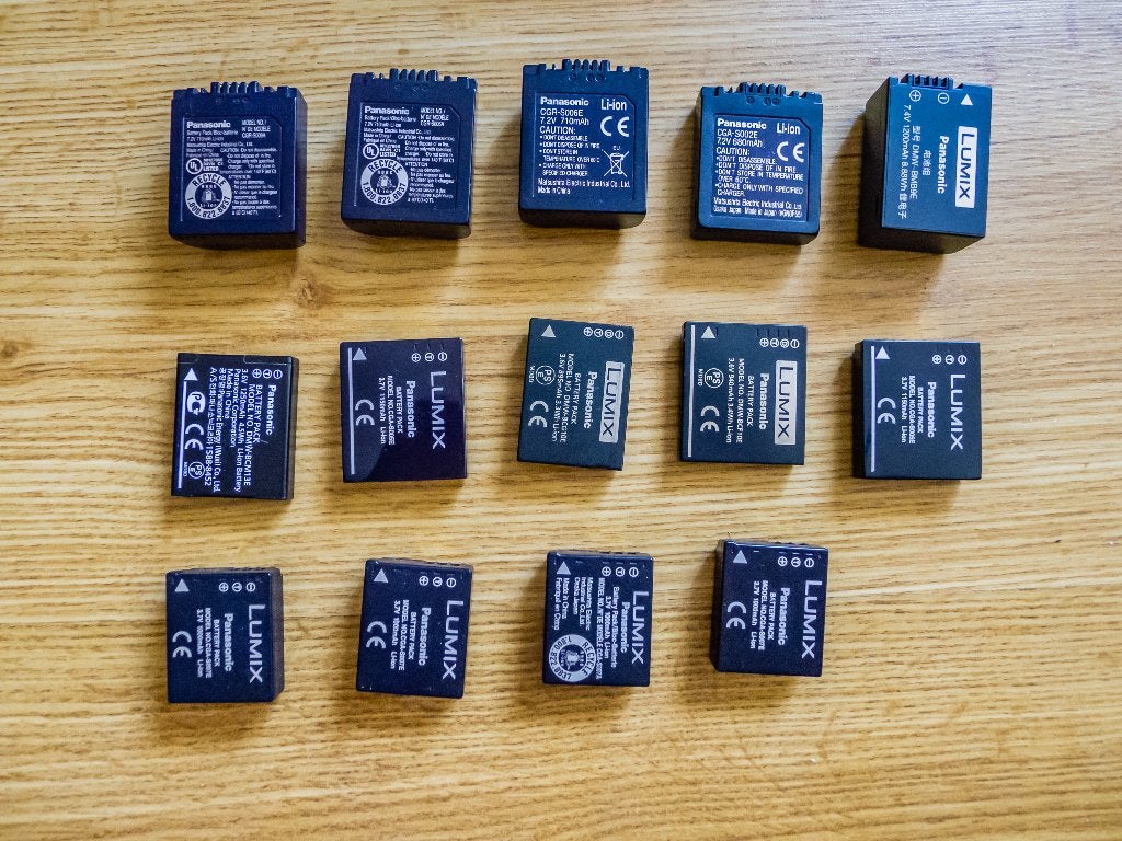 Оriginele Panasonic batterijen, Ophalen, Gebruikt, Panasonic, Batterij