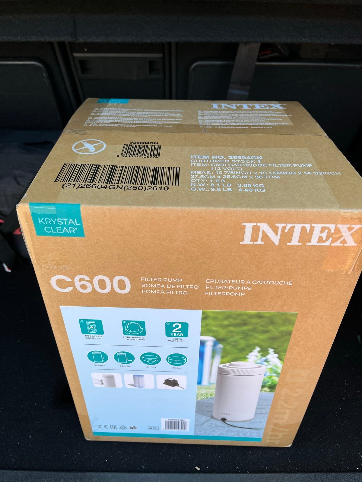 Nieuwe Intex filterpomp C600 voor zwembad, Ophalen, Nieuw