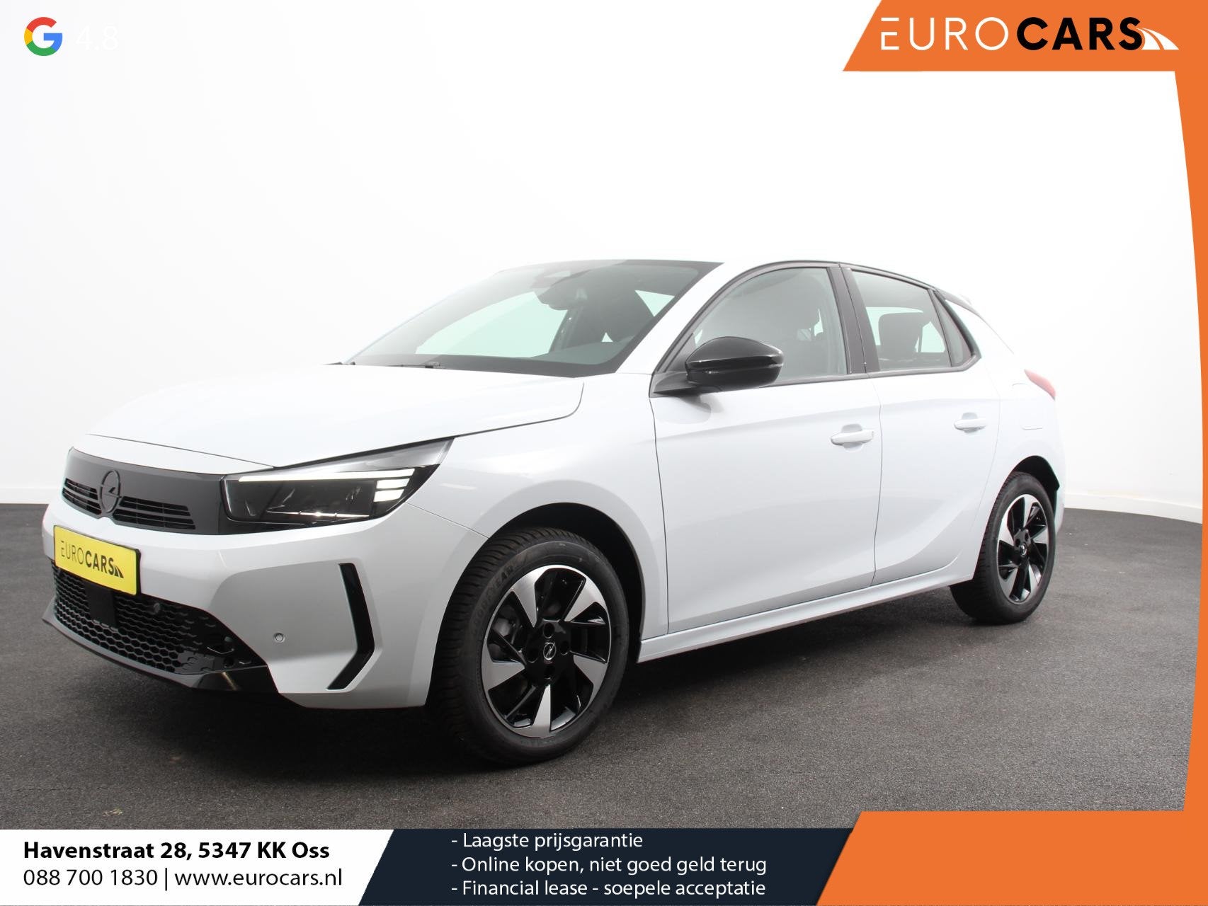 Opel Corsa-e Long Range GS Automaat Navigatie Apple Carplay/, Auto's, Stof, 156 pk, Parkeersensor, 429 km