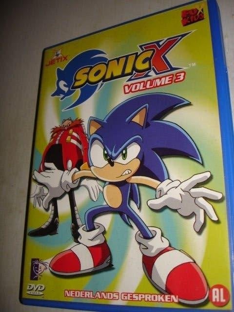 Sonic X- Volume 3-  JETIX, Alle leeftijden, Verzenden, Gebruikt, Amerikaans