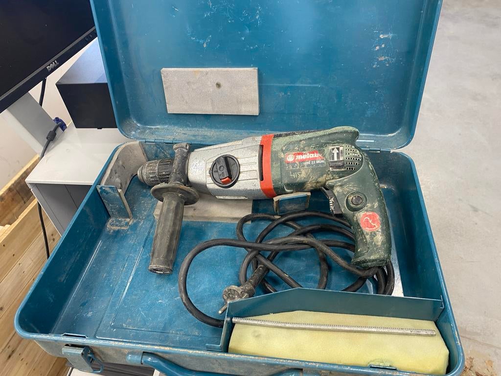 Metabo UHE 22 Multi boorhamer, Doe-het-zelf en Verbouw, Gereedschap | Boormachines, Ophalen, Gebruikt, Boor- en/of Breekhamer