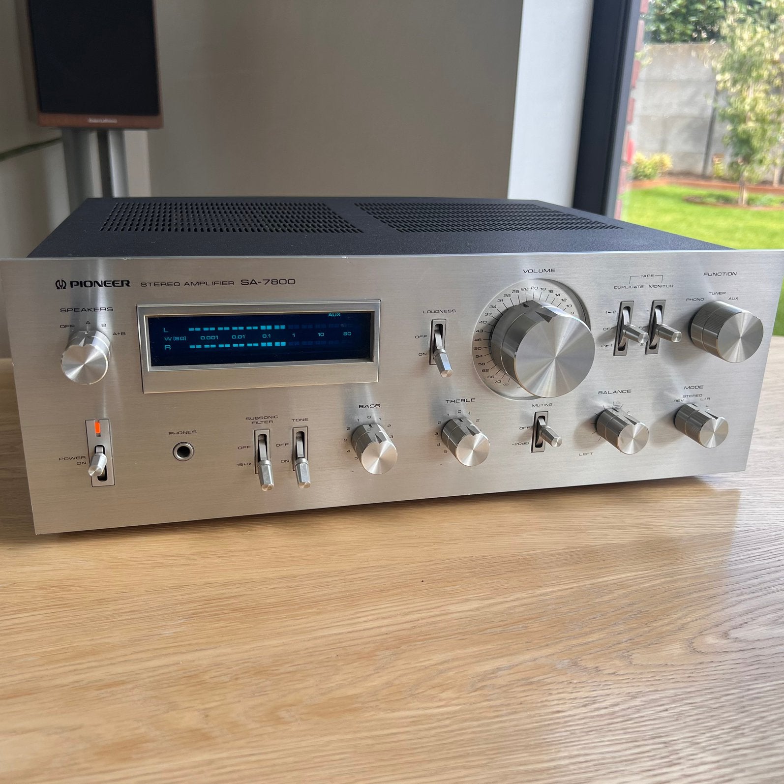 Pioneer SA 7800 versterker, Audio, Tv en Foto, Versterkers en Receivers, Ophalen, Zo goed als nieuw, 60 tot 120 watt, Pioneer