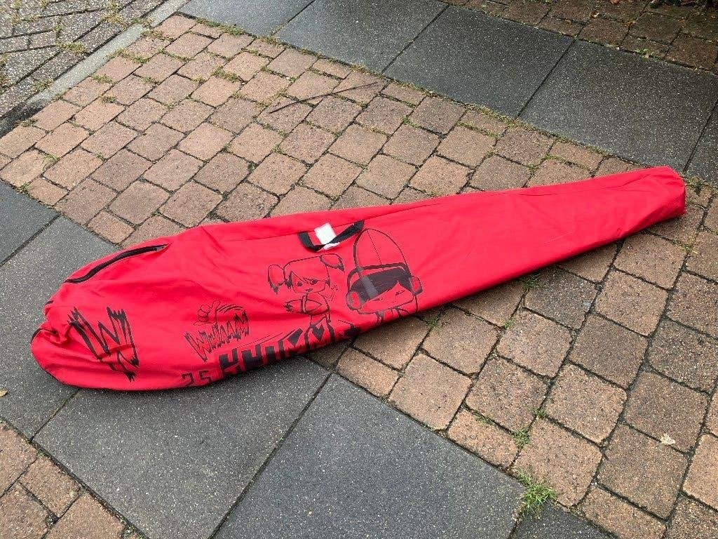surfzeil - kindertuig 2.5 m2, Watersport en Boten, Ophalen, Zo goed als nieuw, Zeil, Minder dan 3.5 m²