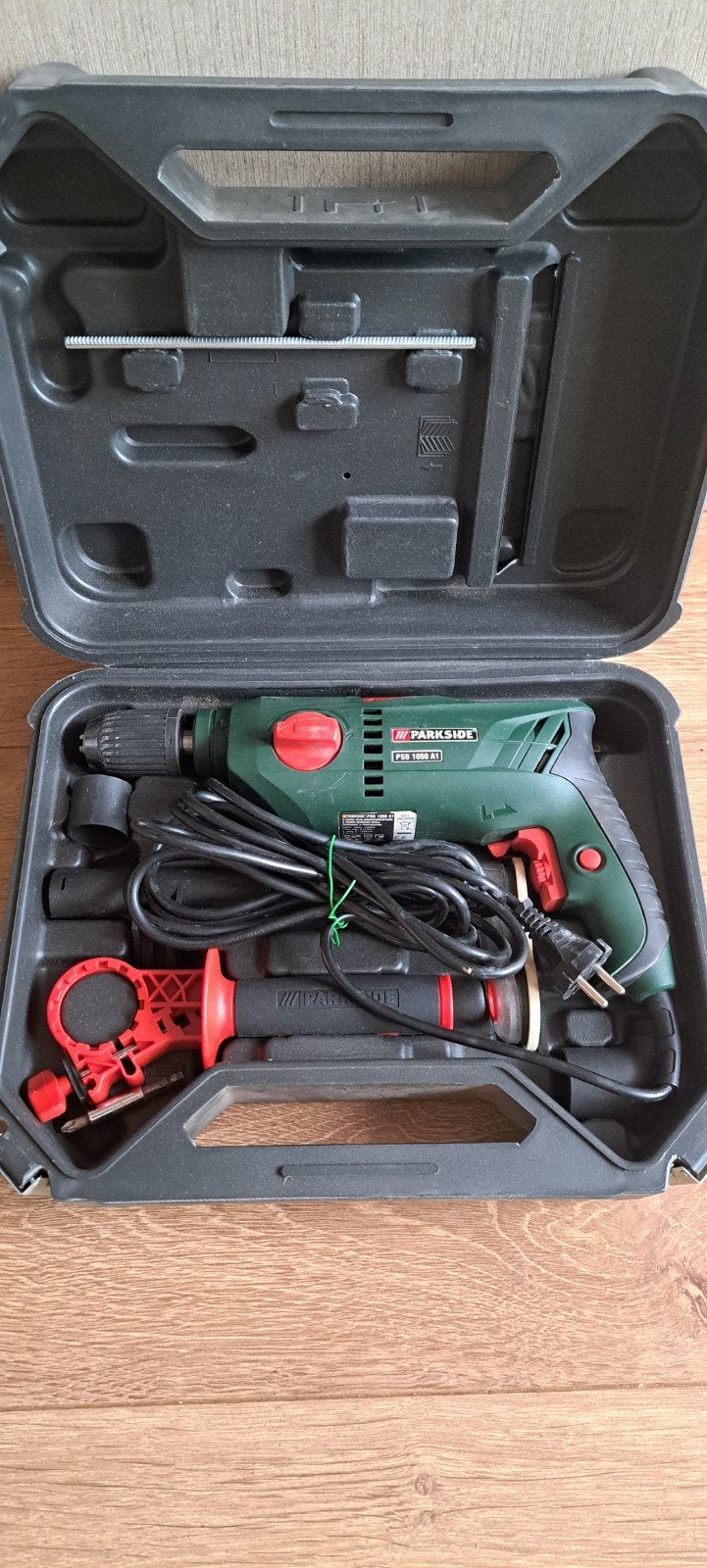 Parkside PSB 1050 A1 Klopboormachine met koffer, Doe-het-zelf en Verbouw, Boormachine, 600 watt of meer, Ophalen of Verzenden