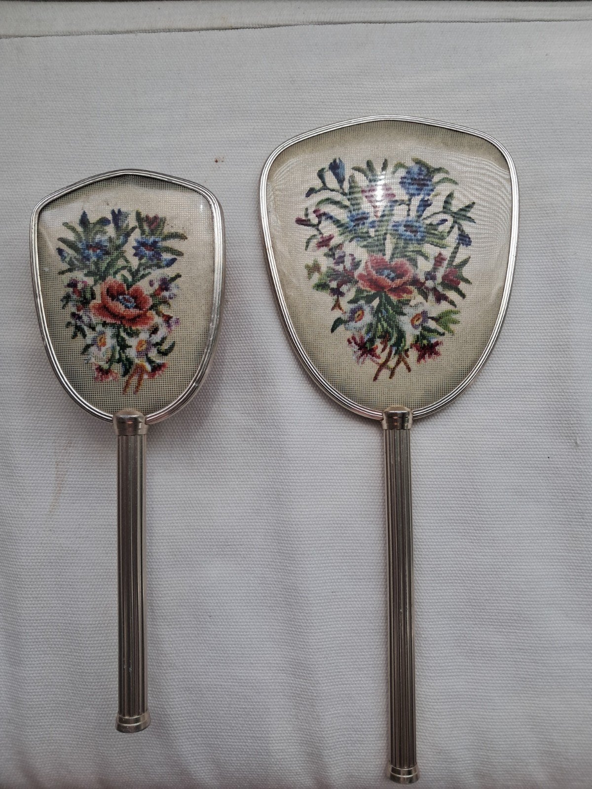 Borstel en spiegel, Ophalen of Verzenden