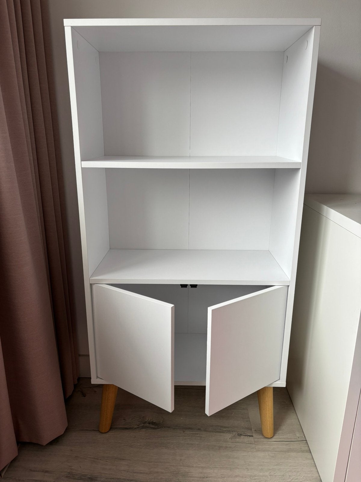 Boekenkastje - met deurtjes (120x60cm), Huis en Inrichting, Kasten | Boekenkasten, Ophalen, Gebruikt, 100 tot 150 cm, 50 tot 100 cm