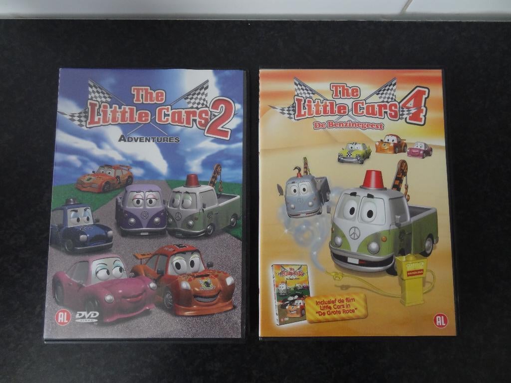2 dvd's the little cars, Alle leeftijden, Ophalen of Verzenden, Zo goed als nieuw