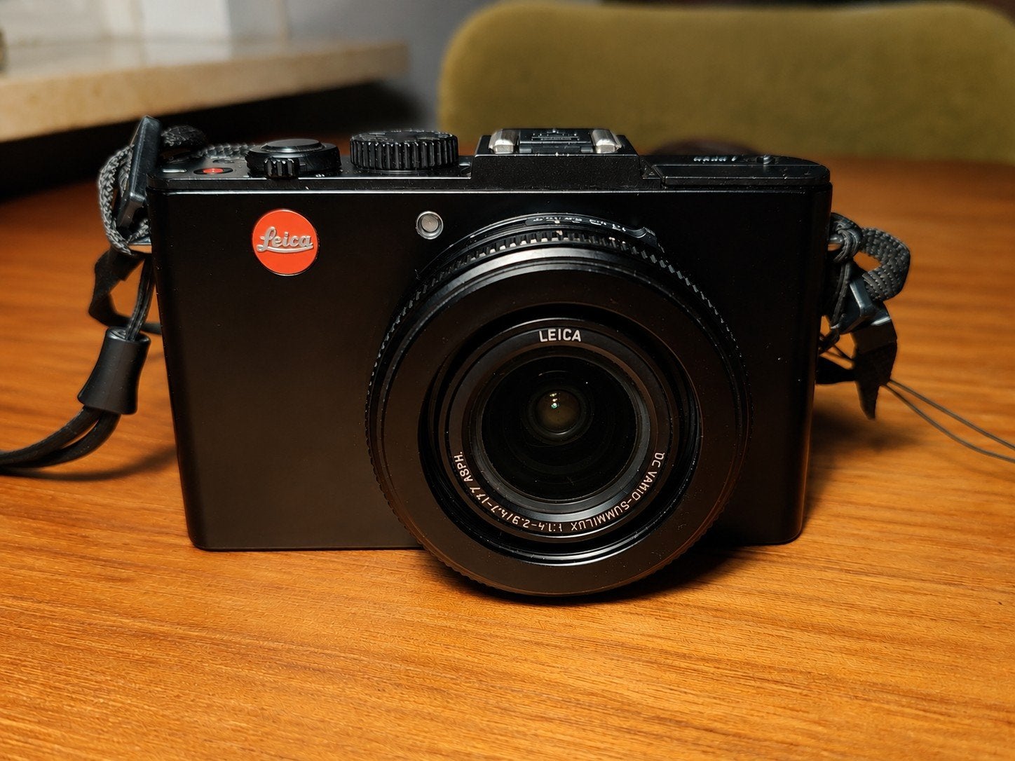 Leica D-Lux 6, Ingebouwde flitser, Gebruikt, Accu, Leica