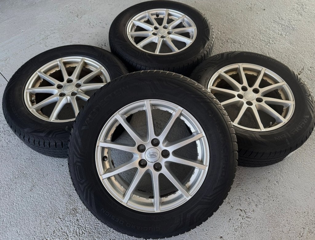 Landrover evoque 4 Season banden, Auto-onderdelen, Ophalen, Gebruikt, Banden en Velgen, 17 inch