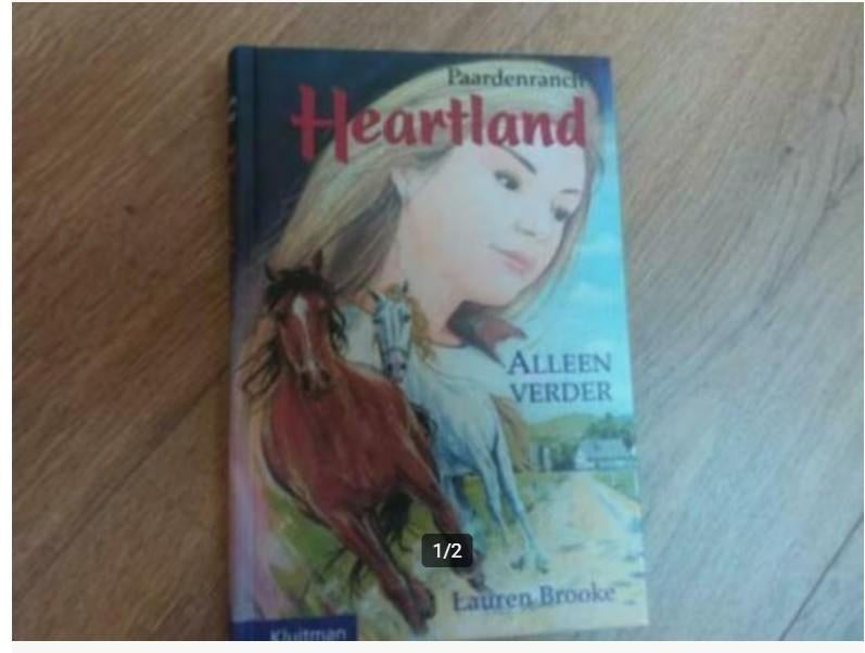 Lauren Brooke, Heartland- Alleen verder, Ophalen of Verzenden, Zo goed als nieuw