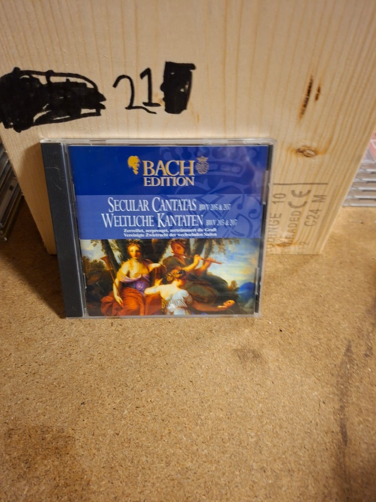 Bach Edition: Seculaire Cantates BWV 205 & 207 CD, Cd's en Dvd's, Ophalen of Verzenden, Zo goed als nieuw, Inclusief doosje, Barok