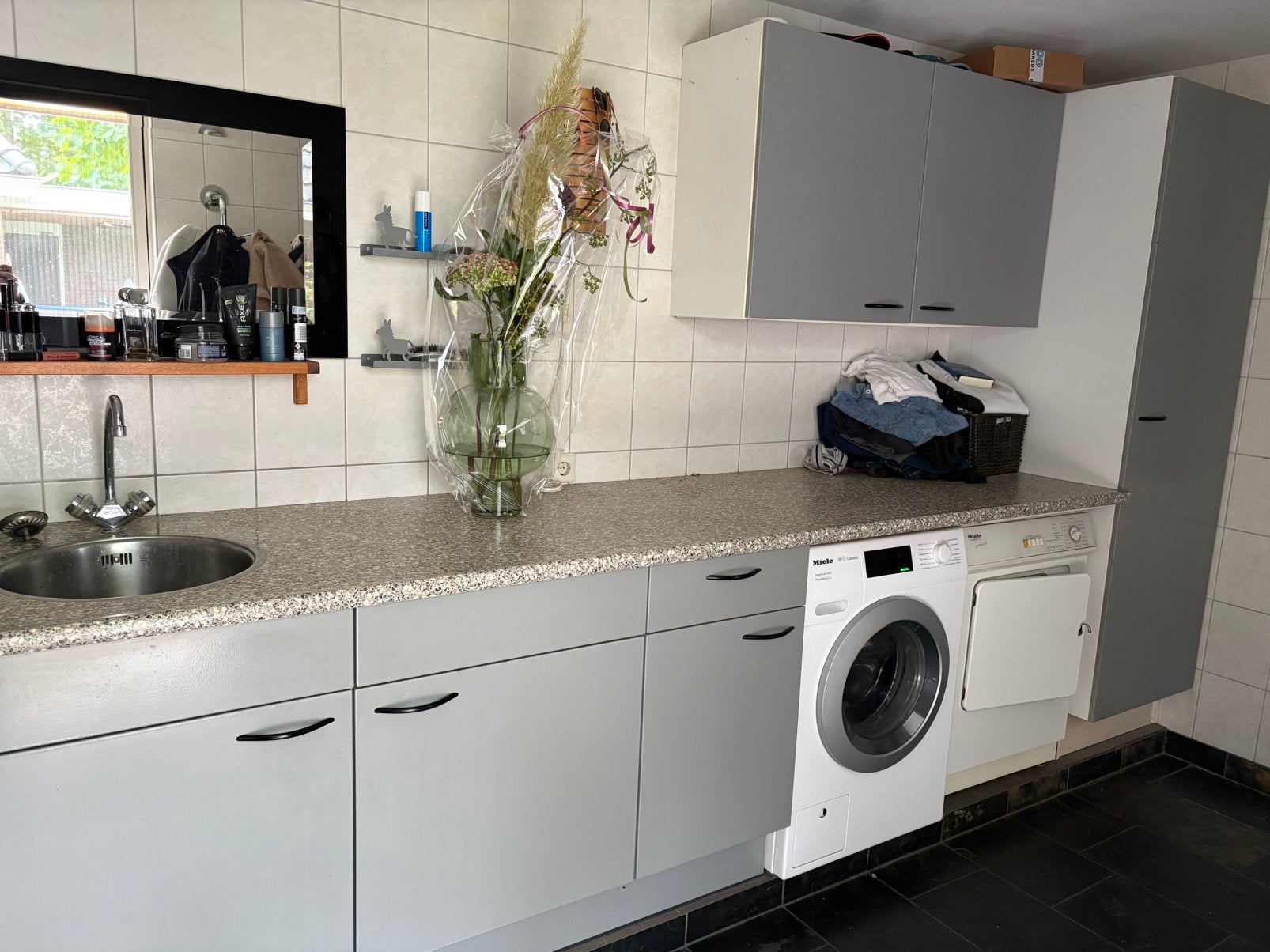 Bijkeuken te koop, Ophalen, Gebruikt, Enkelwandige keuken, Kunststof