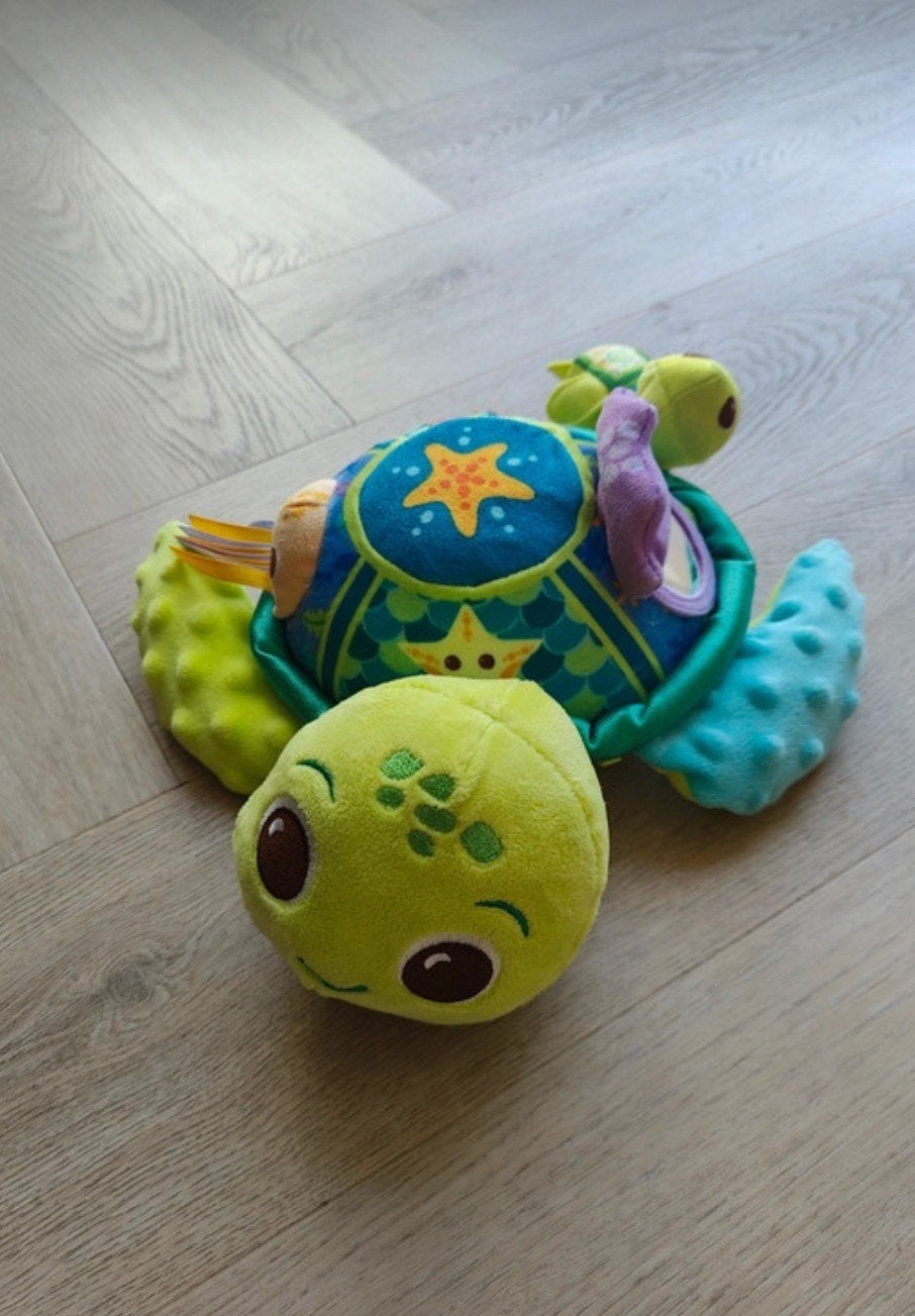 Vtech zeevriendjes schildpad, Kinderen en Baby's, Speelgoed | Vtech, Ophalen of Verzenden, Zo goed als nieuw, 6 maanden tot 2 jaar