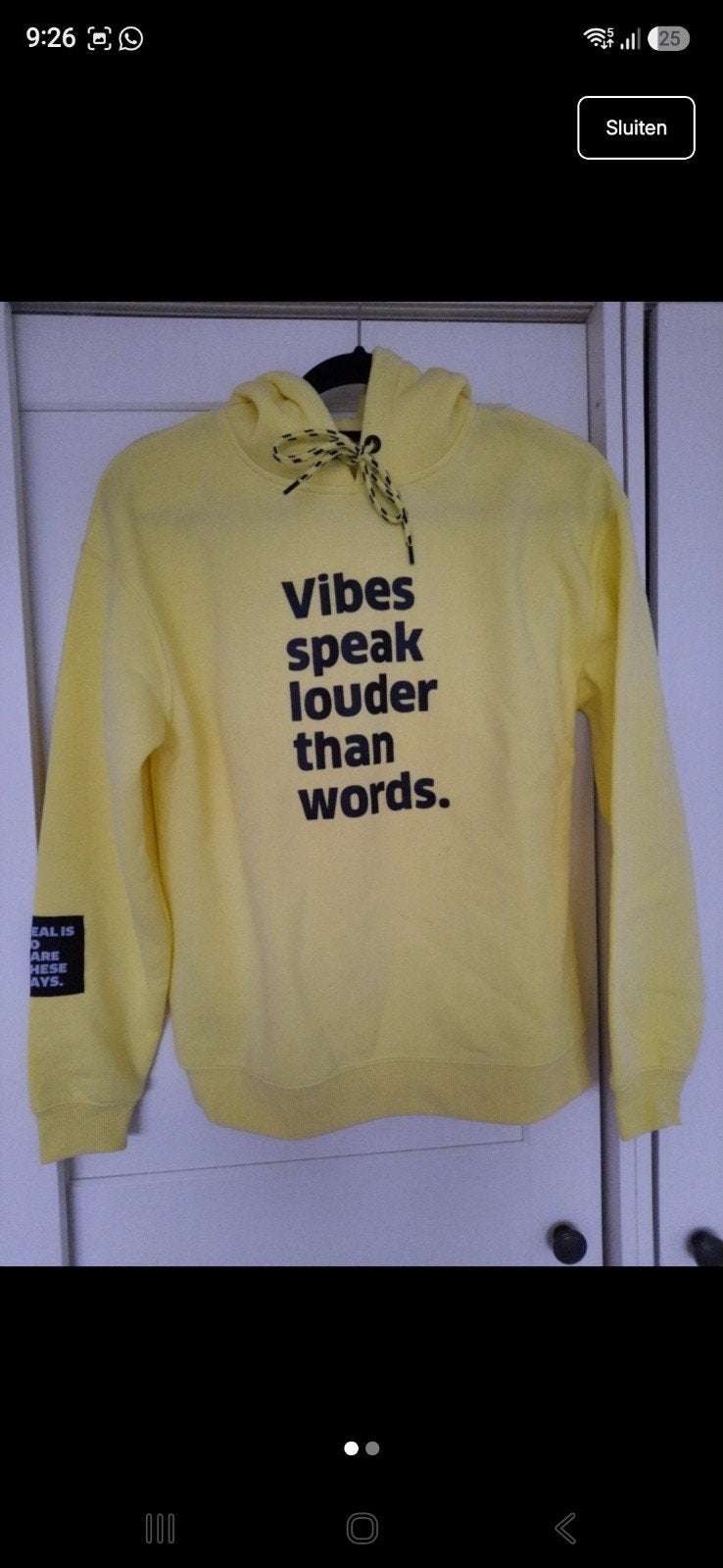 Gele hoodie x New Yorker, Geel, Nieuw, New Yorker, Ophalen of Verzenden