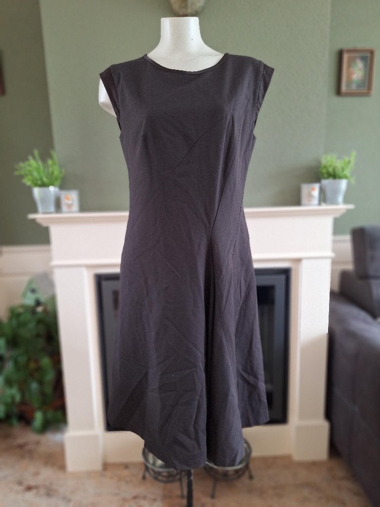 Iro LBD jurk een plaatje zo mooi 42, Bruin, Verzenden, Maat 42/44 (L), Knielengte