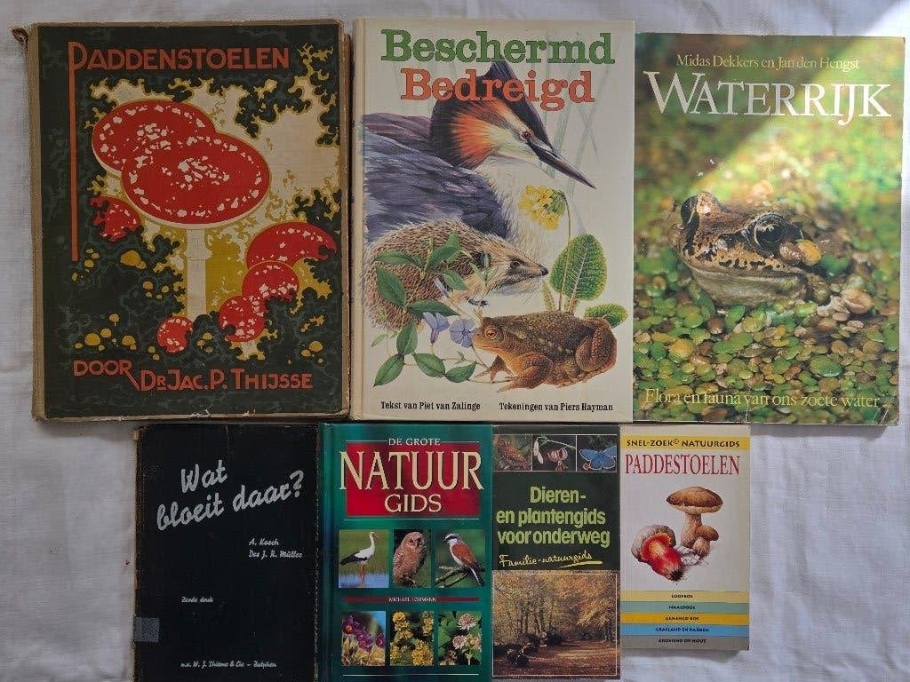 Natuur.water, dier&plantgids, natuurgids, paddestoelengids, Ophalen of Verzenden, Gelezen, Natuur algemeen
