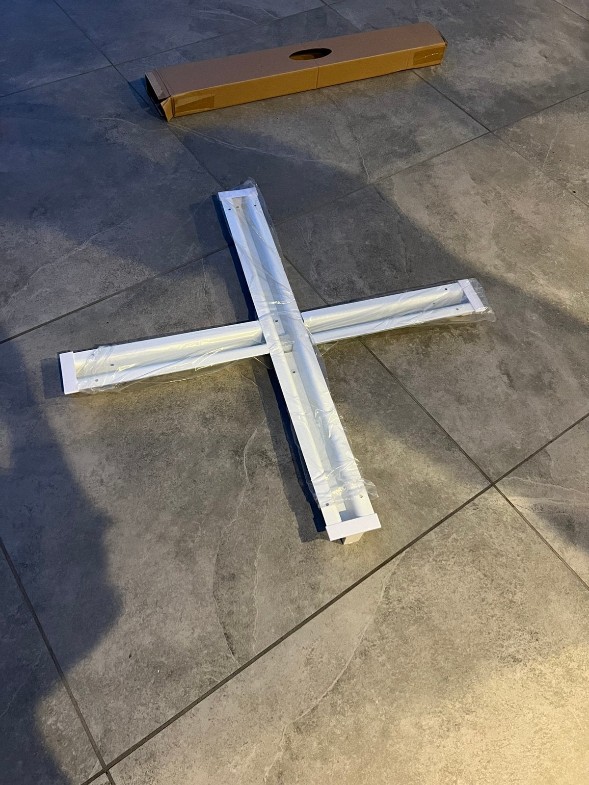 Kruisvoet voor zweefparasol, Ophalen of Verzenden, Nieuw, Minder dan 1 meter, Parasolvoet