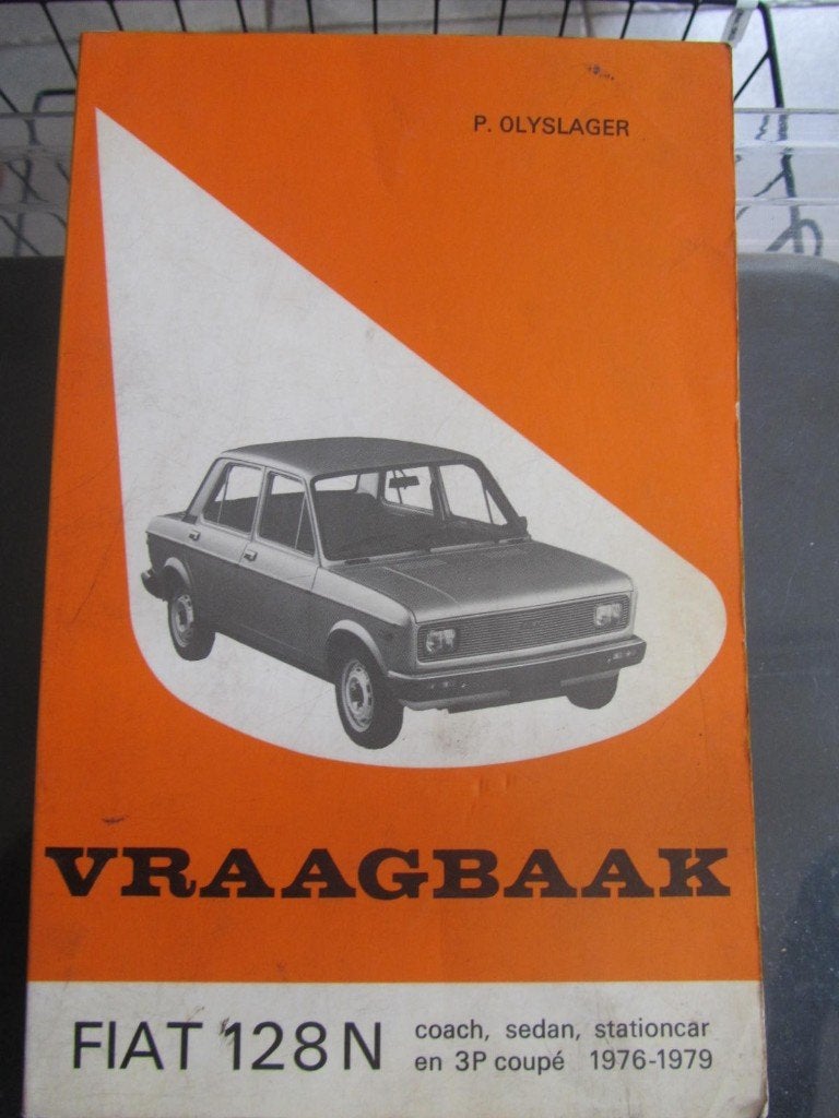 vraagbaak    FIAT 128 N     1976 / 1979, Ophalen of Verzenden