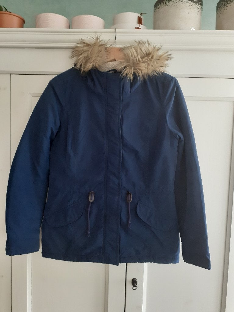 Winterjas Parka, Blauw, maat M/38, Kleding | Dames, Maat 38/40 (M), Only, Blauw, Ophalen of Verzenden