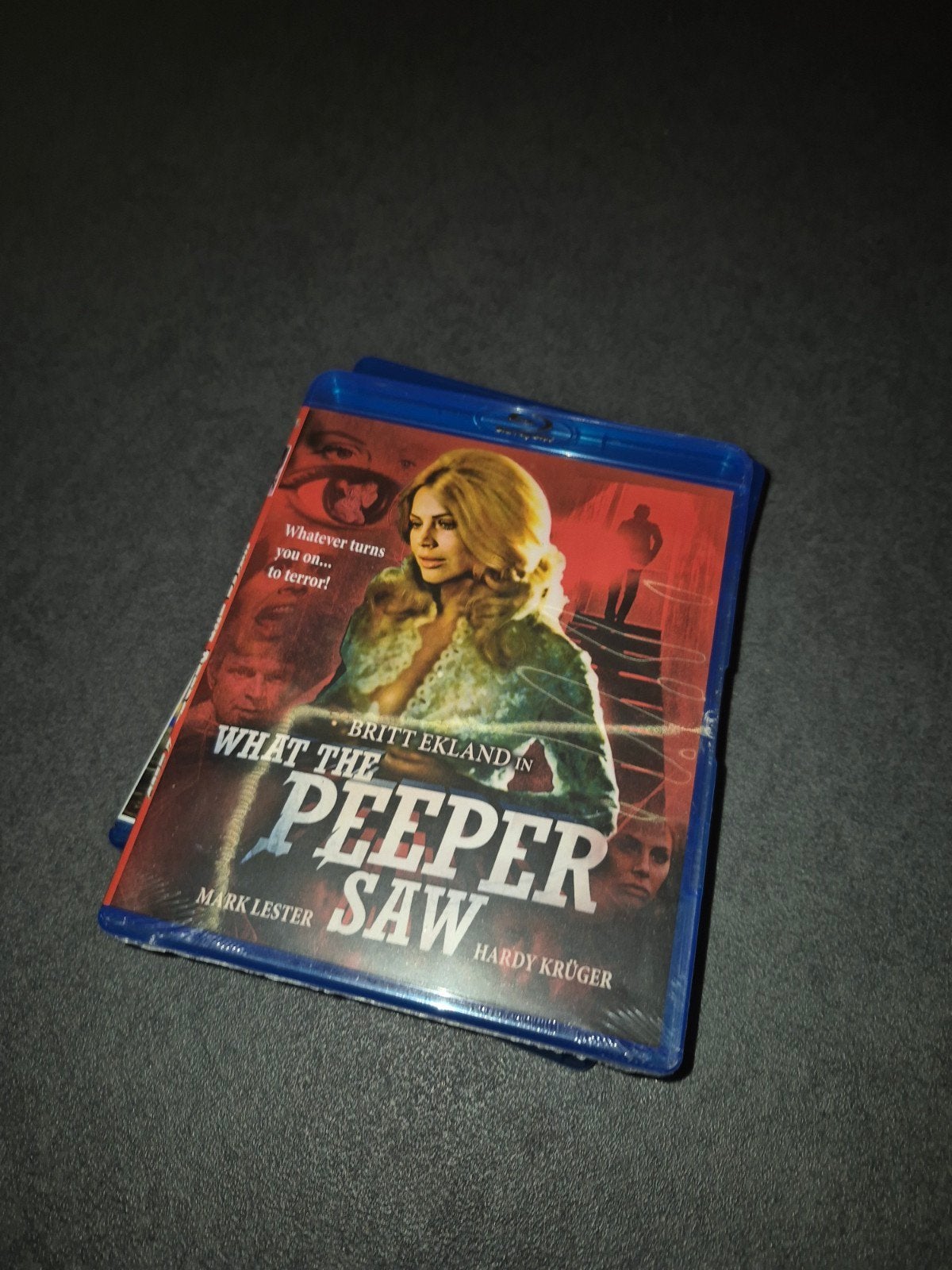 What the Peeper Saw Blu-ray - Britt Ekland Horror. SEALED, Psychologisch, Import, Engels, Vanaf 16 jaar