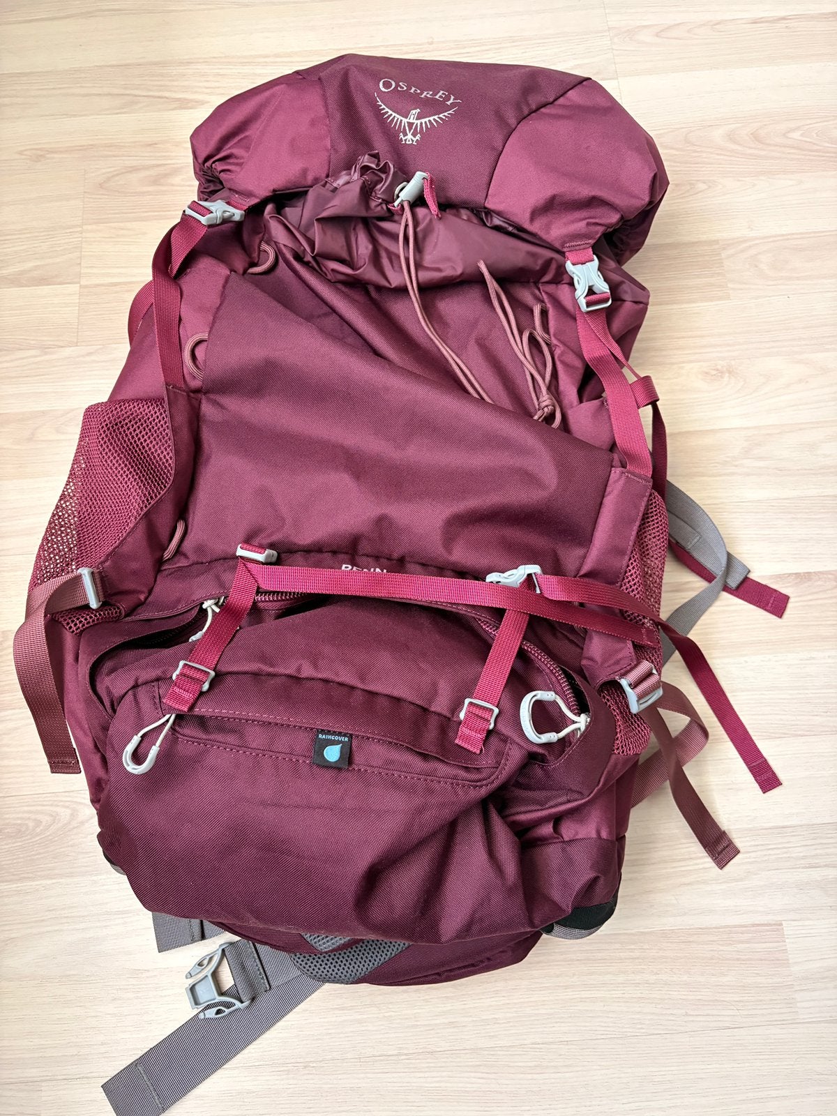 Rugzak Osprey, 40 cm of meer, Zo goed als nieuw, Waterdicht, 60 cm of meer