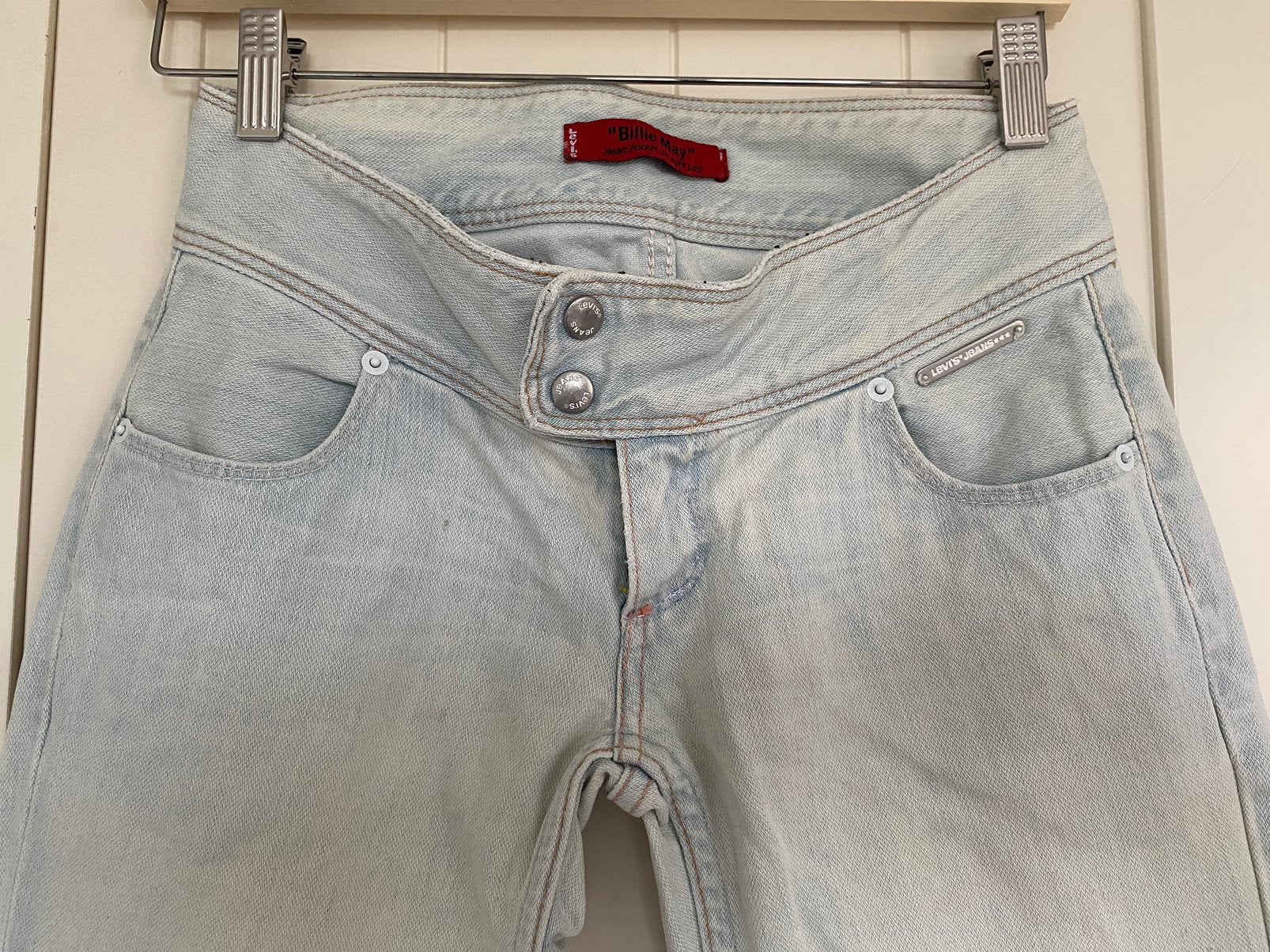 Jeans LEVI’S, Ophalen, Gedragen, Wit, W28 - W29 (confectie 36)