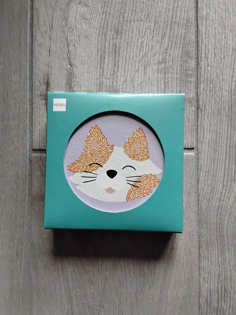 Hema Onderzetters Kat & Hond - Nieuw, Ophalen of Verzenden, Nieuw, Glas of Kopje