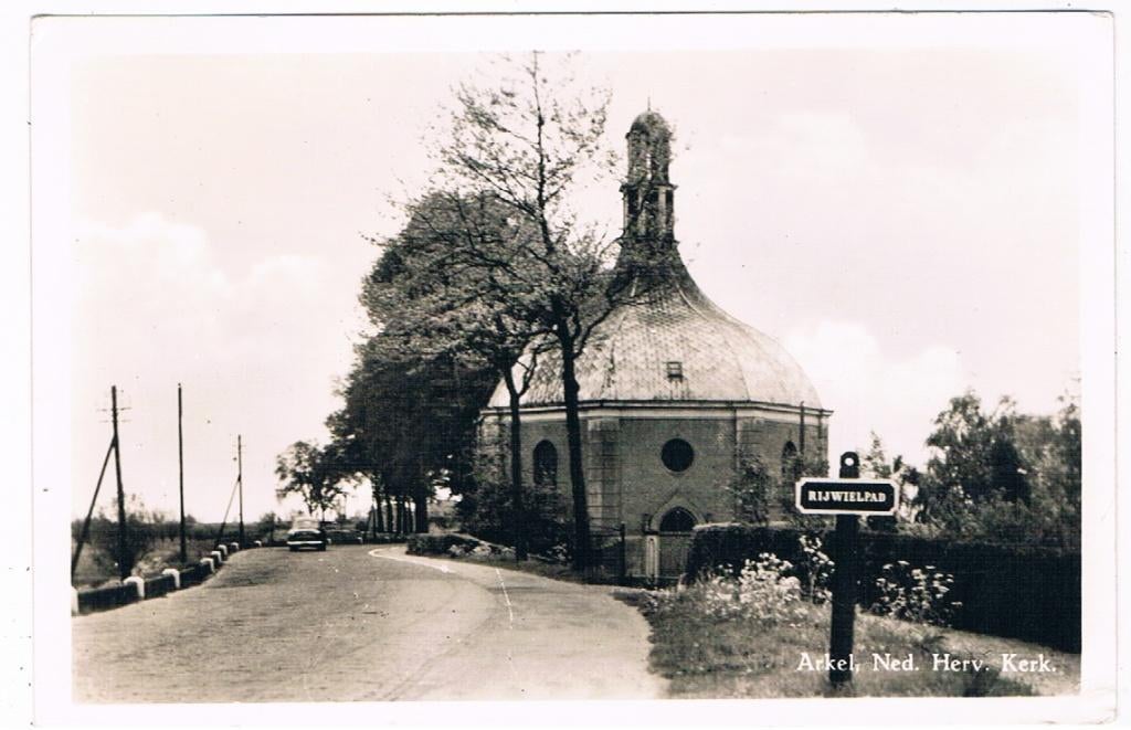8 / ARKEL : Ned. Herv. Kerk, Verzenden, 1940 tot 1960, Gelopen, Zuid-Holland