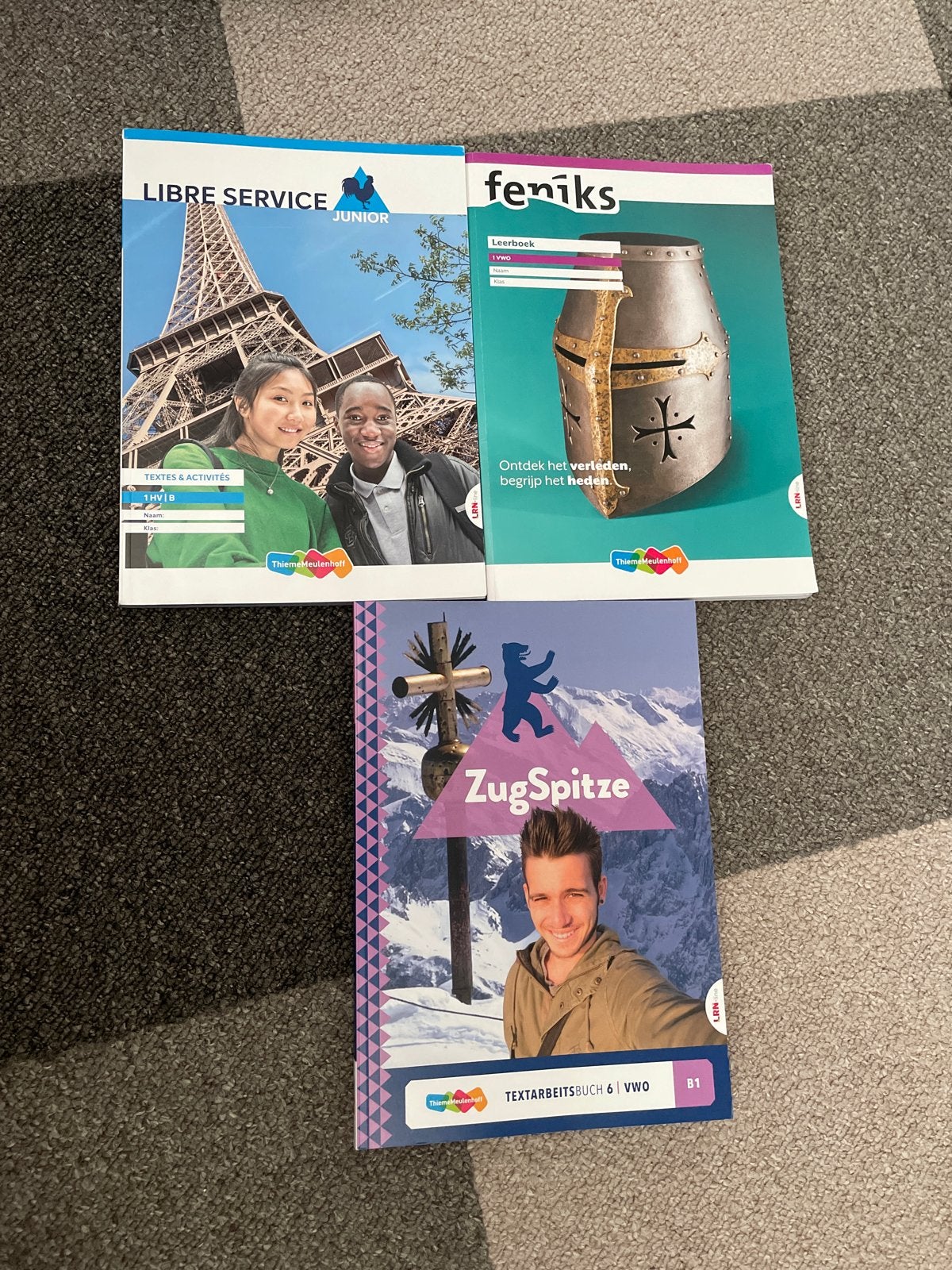 Schoolboeken: Frans, Geschiedenis, Duits (VWO), Boeken, Schoolboeken, Ophalen of Verzenden, Gelezen, VWO, Frans
