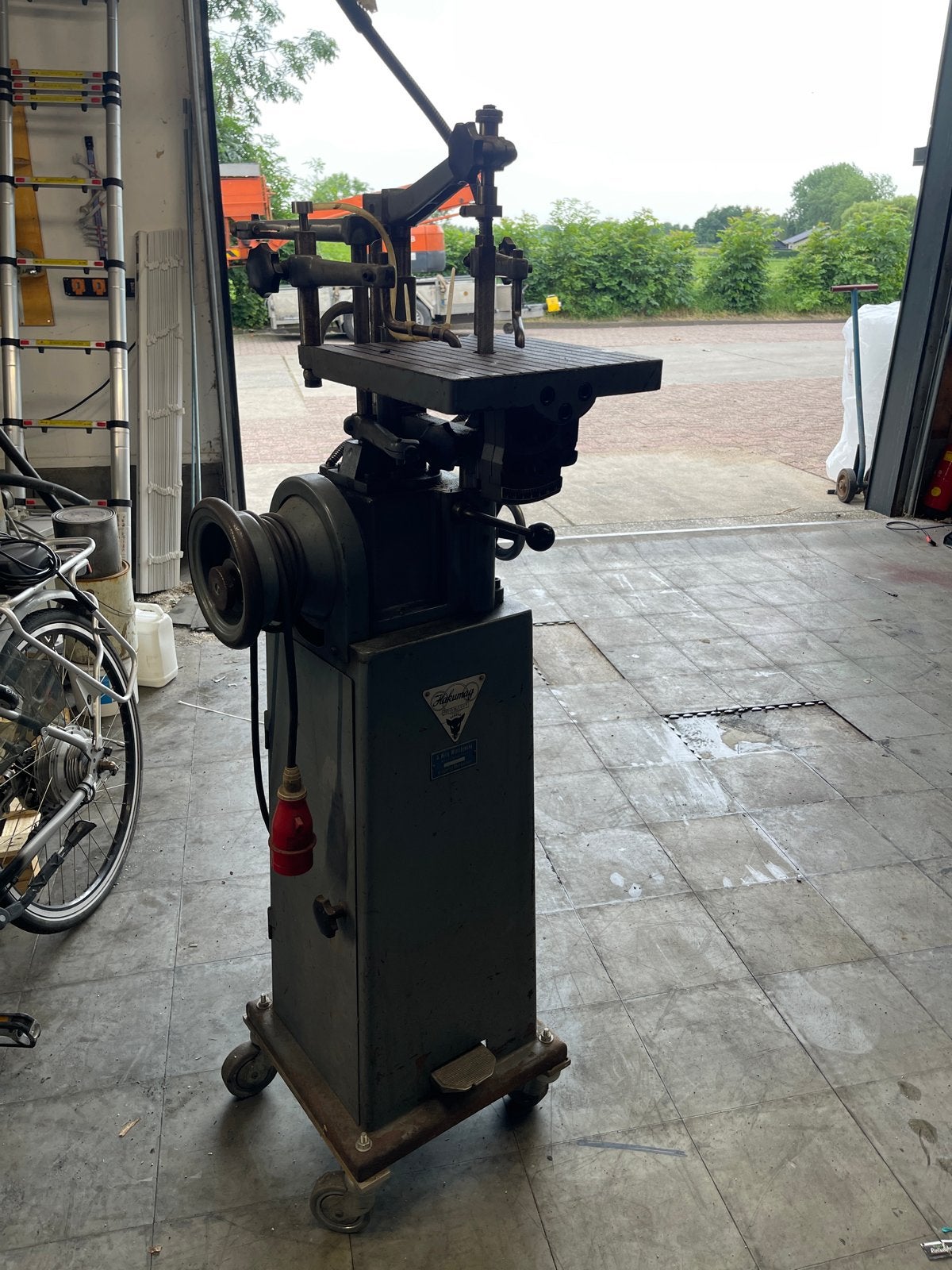 Hakumag Vijlmachine - Professionele Werkplaatsmachine, Ophalen, Gebruikt