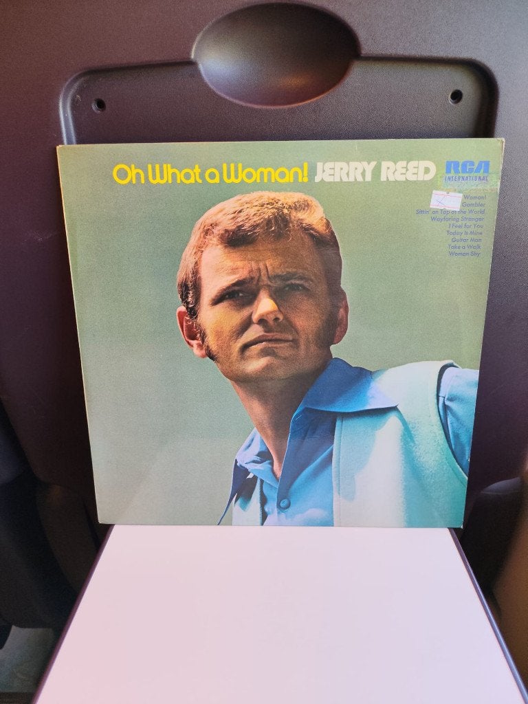 Jerry Reed. Oh what a woman! LP0076, LP, Gebruikt, Verzenden, Overige formaten