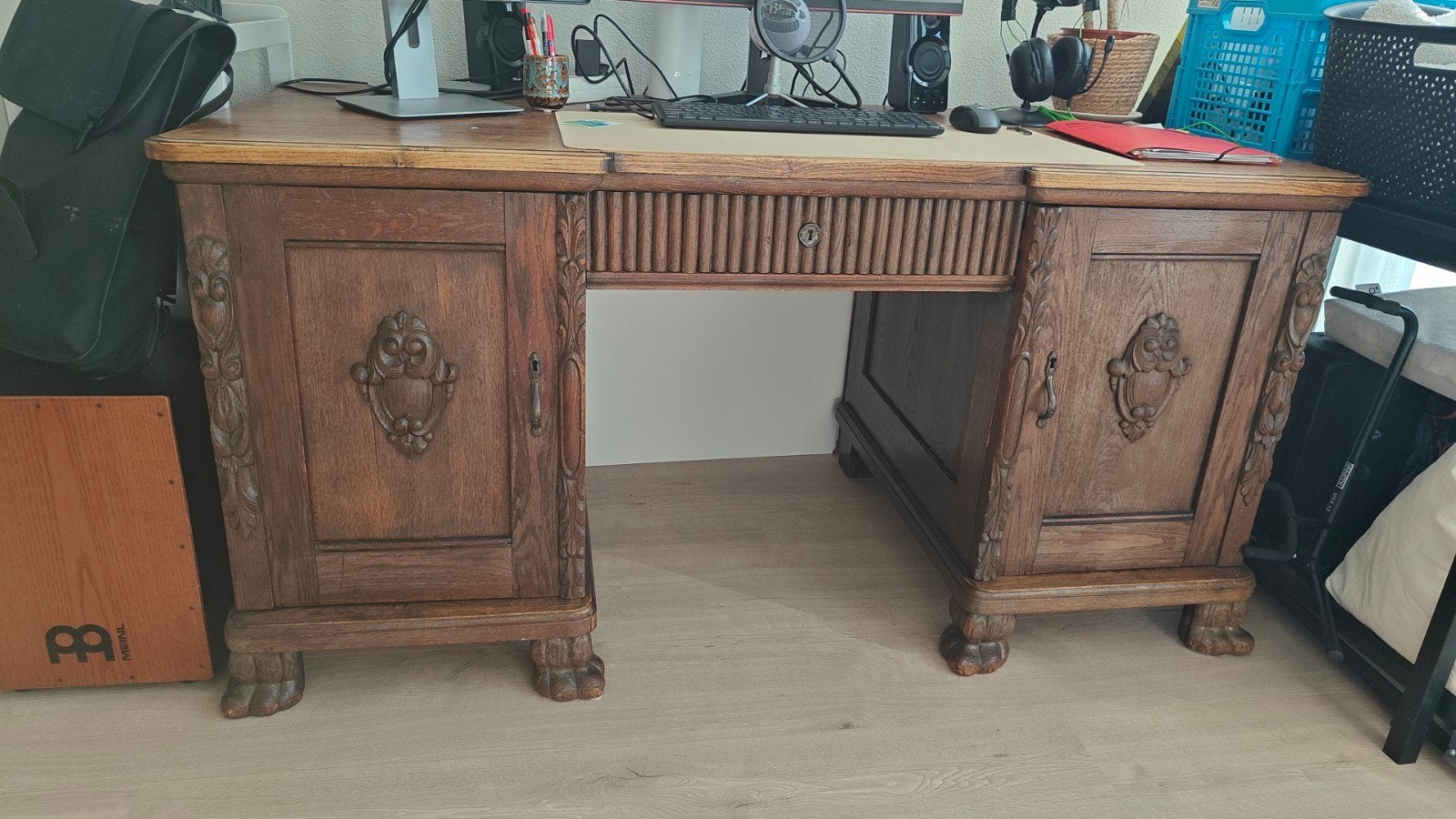Houten Bureau (162x75x78cm), Ophalen