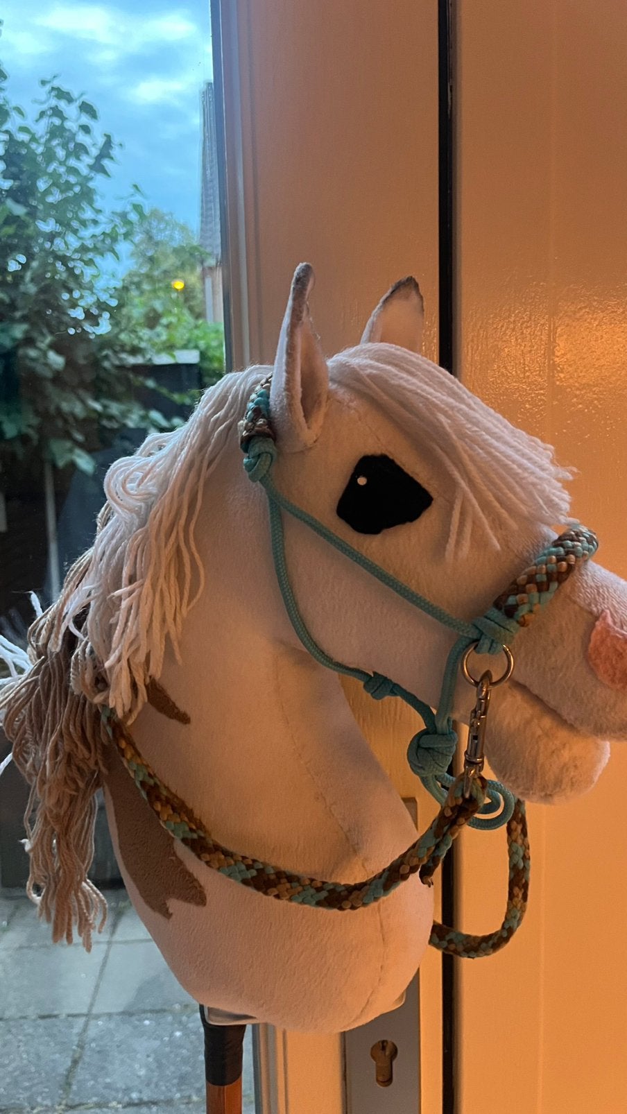 Touw halster voor hobbyhorse, Ophalen of Verzenden, Zo goed als nieuw, Halster