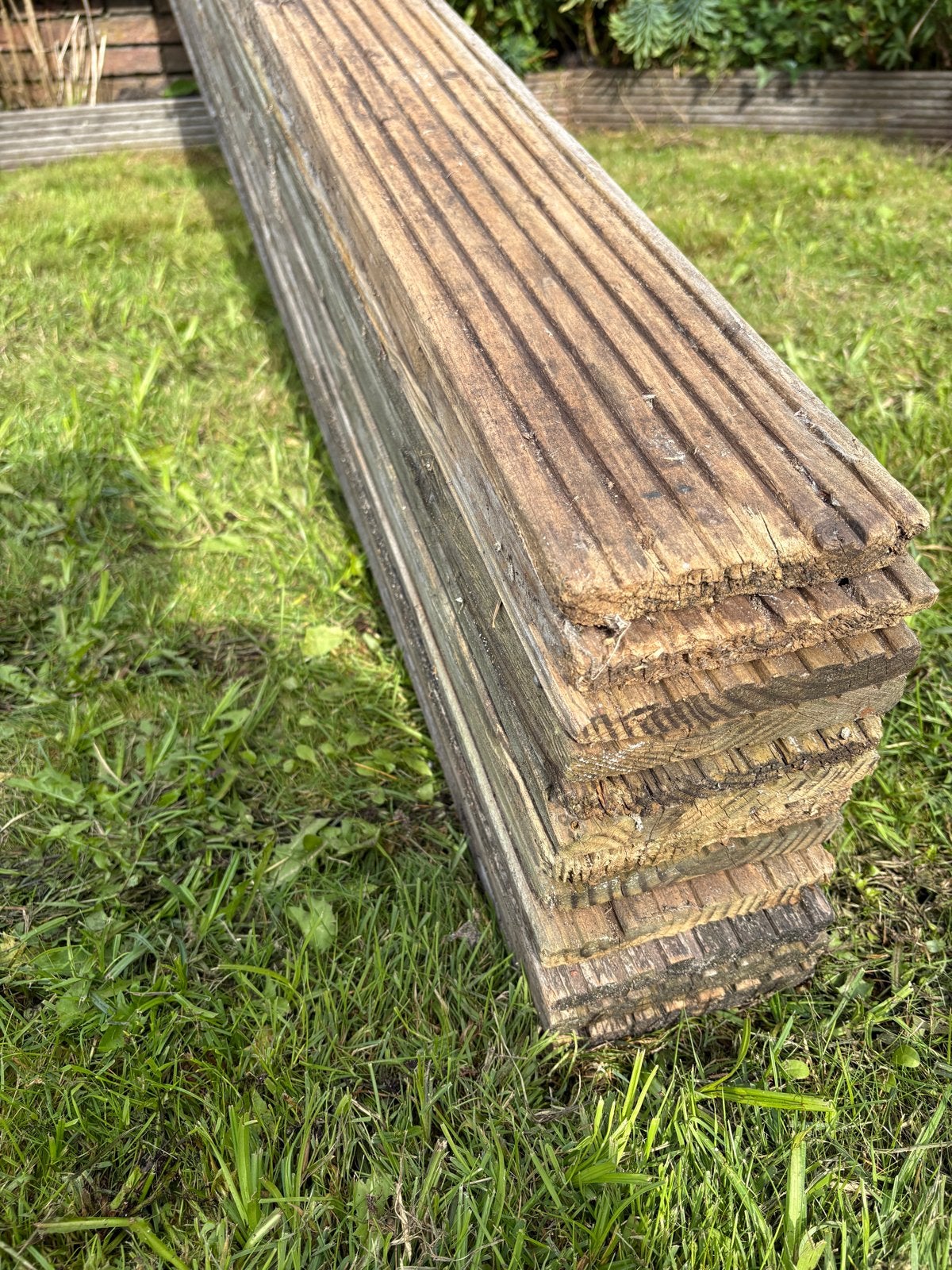 Gebruikte houten planken voor diverse projecten, Tuin en Terras, Ophalen, Gebruikt, 250 cm of meer, Planken