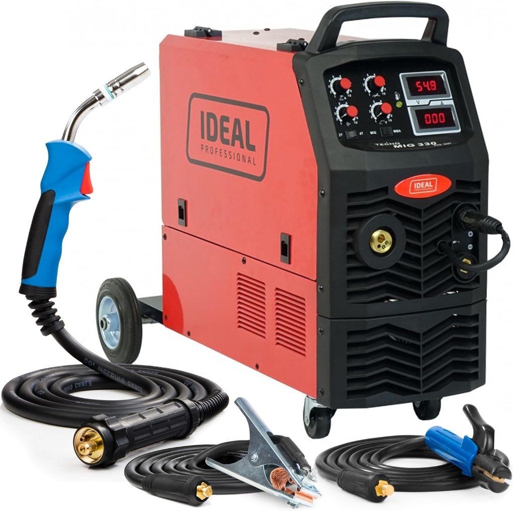 Ideal Tecno MIG 330 IGBT -330 A mig lasapparaat met gas 400V, Ophalen, Nieuw, Ideal Tecno, 250 ampère of meer