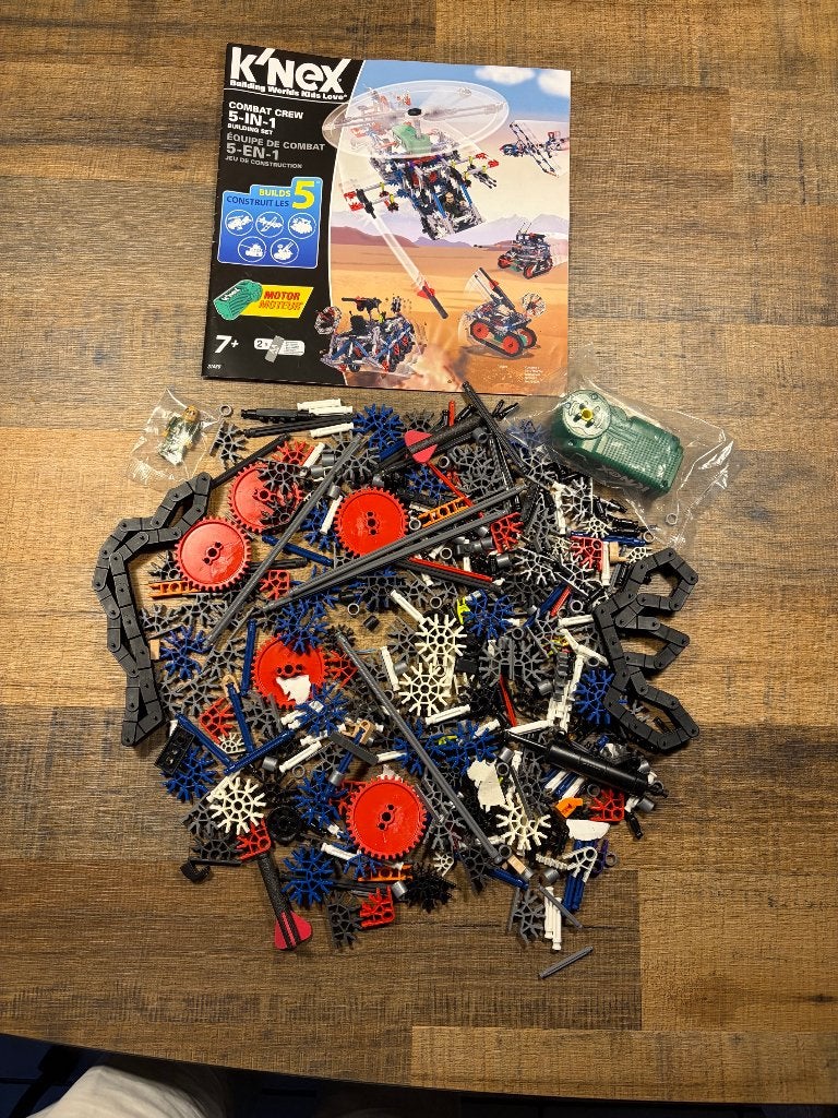 Grote hoeveelheid Knex onderdelen, Ophalen, Gebruikt, K'nex