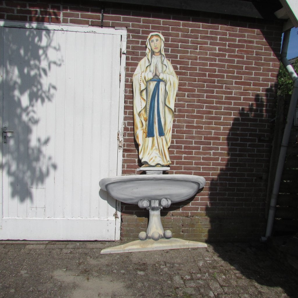 Groot Maria model plaat van triplex  uit een kerk  240 hoog, Ophalen, Gebruikt, Beeld(je), Christendom | Katholiek