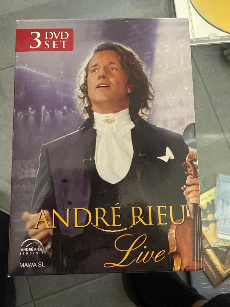 André Rieu Live - 3 DVD Boxset: A Dream Come True, Royal Alb, Gebruikt, Alle leeftijden, Boxset, Muziek en Concerten