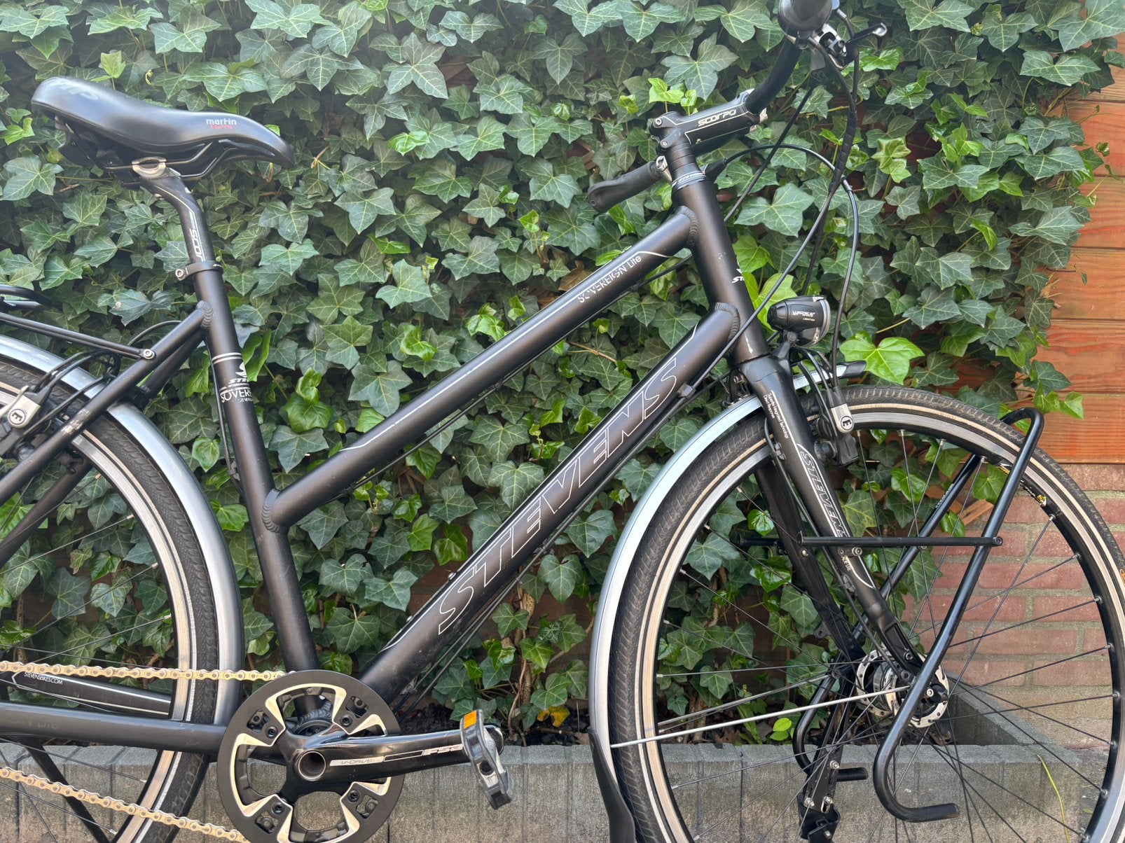 STEVENS vakantie fiets ROHLOFF Tubus dragers, 28 inch, 10 tot 15 versnellingen, Velgrem, Ophalen