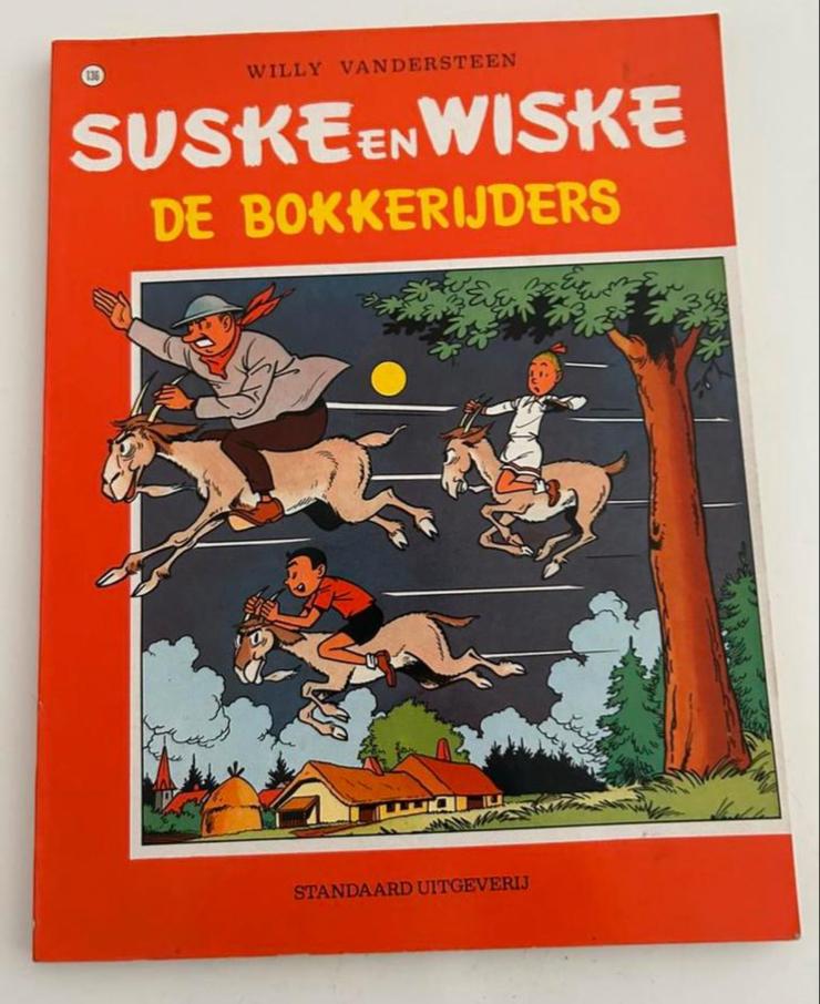 Suske en Wiske 136: De Bokkerijders - Willy Vandersteen, Boeken, Stripboeken, Eén stripboek, Ophalen of Verzenden, Gelezen