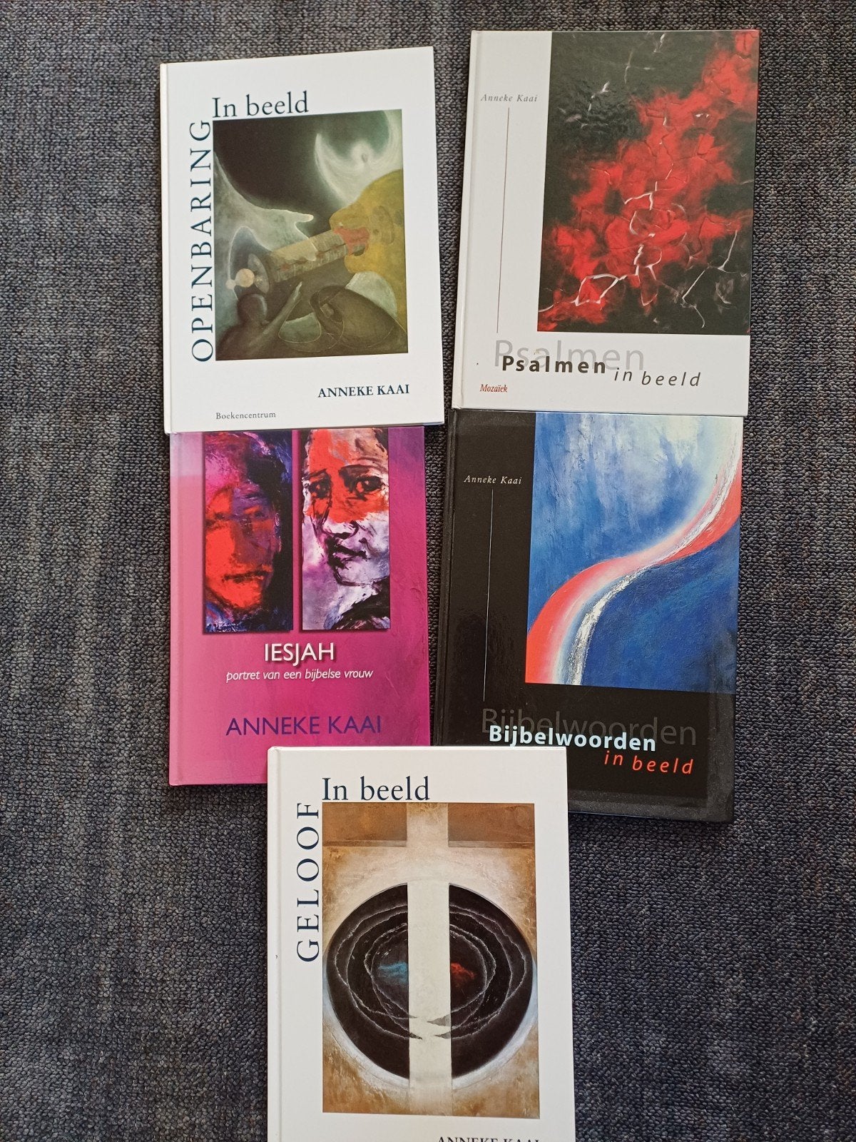 Boeken Bijbel kunstenares Anneke Kaai, igst, Ophalen of Verzenden, Zo goed als nieuw