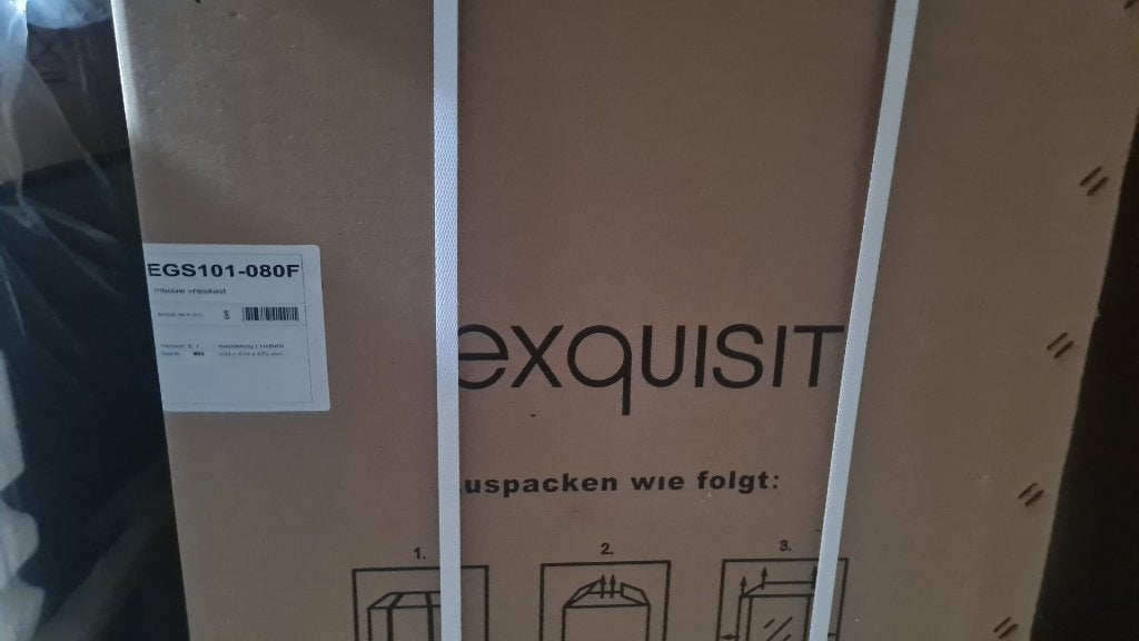 Nieuwe Vriezer Exquisit EGS101 080F, Nieuw, Minder dan 60 cm, Inbouw, August-Thyssen-Straße 8 41564 Kaarst Duitsland
