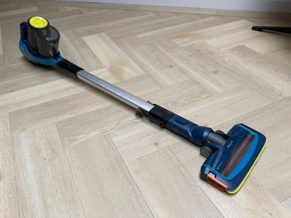 Philips SpeedPro Max Steelstofzuiger (FC6727), Witgoed en Apparatuur, Stofzuigers, Gebruikt, Philips, Geschikt voor tapijt, Ophalen of Verzenden