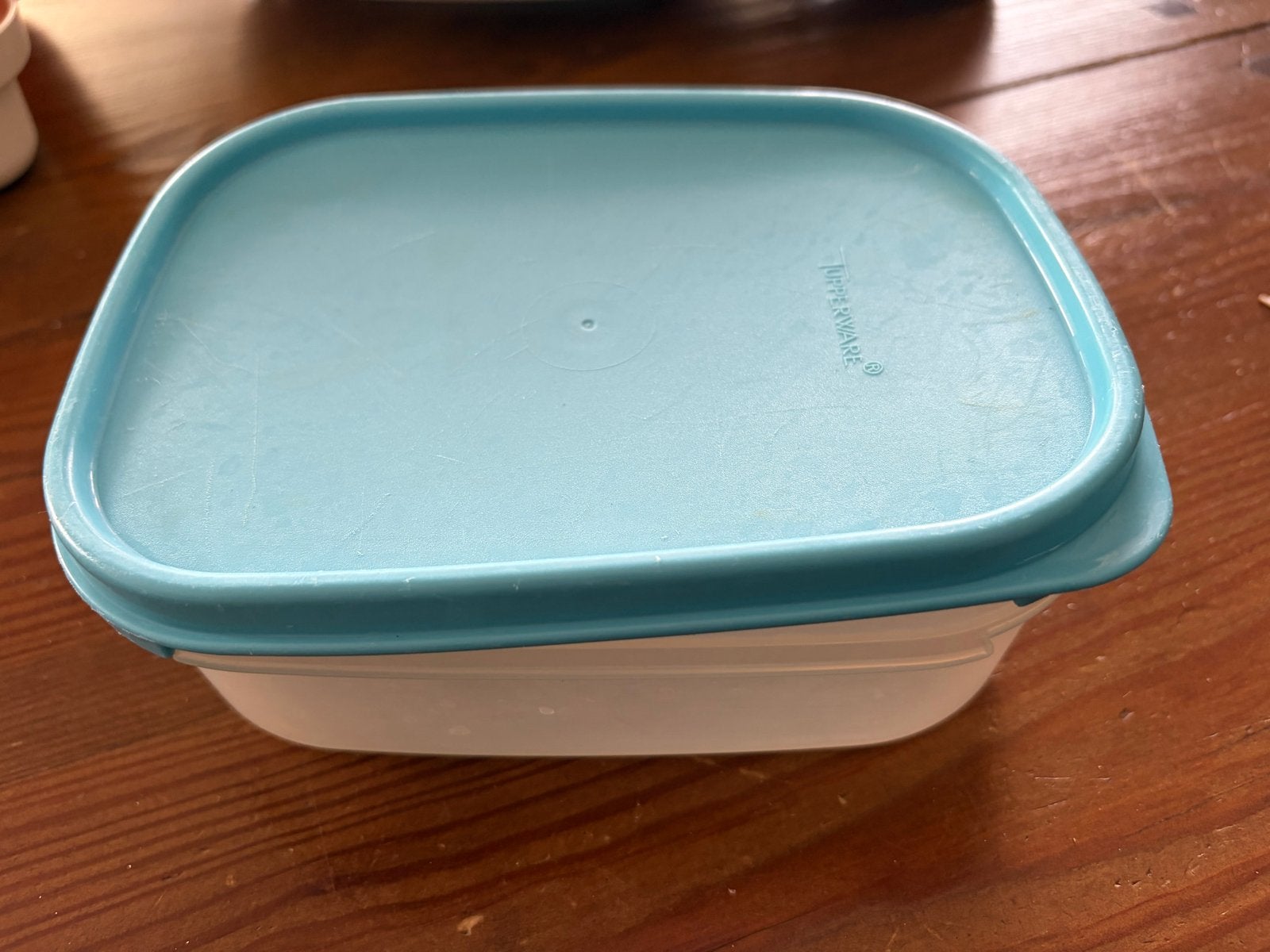 Tupperware: bewaardozen, kaasdoos, stoomschaal, spaghettibus, Ophalen, Gebruikt, Bewaardoos, Blauw